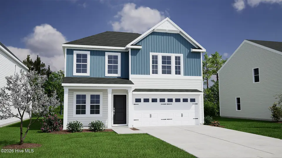 1548 Rodanthe Avenue, Castle Hayne, NC 28429 — 4-bedroom home in Avenue One, Castle Hayne, NC, photo 1 of 10: Guilford_ElevD-CP6_web