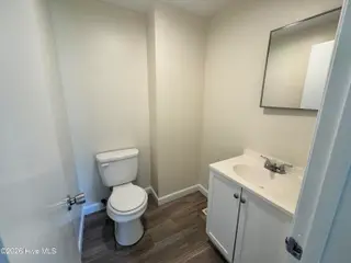 133 Riverside Drive, Beaufort, NC 28516 — 3-bedroom home in Riverside Estates, Beaufort, NC, photo 8 of 29: Half Bath in Hallway