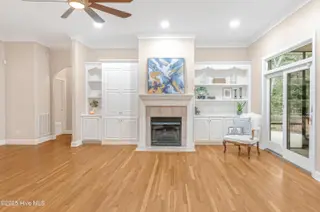 214 Plantation Drive, Southern Pines, NC 28387 – photo 12: Fireplace & Builtins