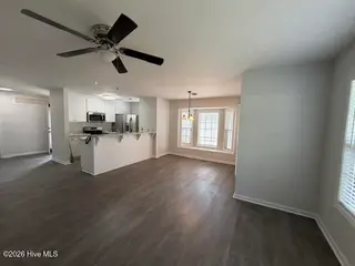 4710 Gardenia Circle, Rocky Mount, NC 27804 – photo 8: VIEW OF KITCHEN FROM LIVING ROOM