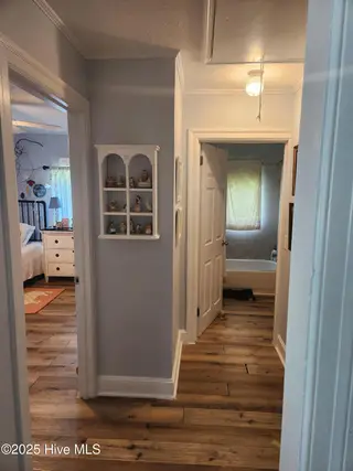 215 S Lee Avenue, Beulaville, NC 28518 — 2-bedroom home, Beulaville, NC, photo 12 of 17: Hallway