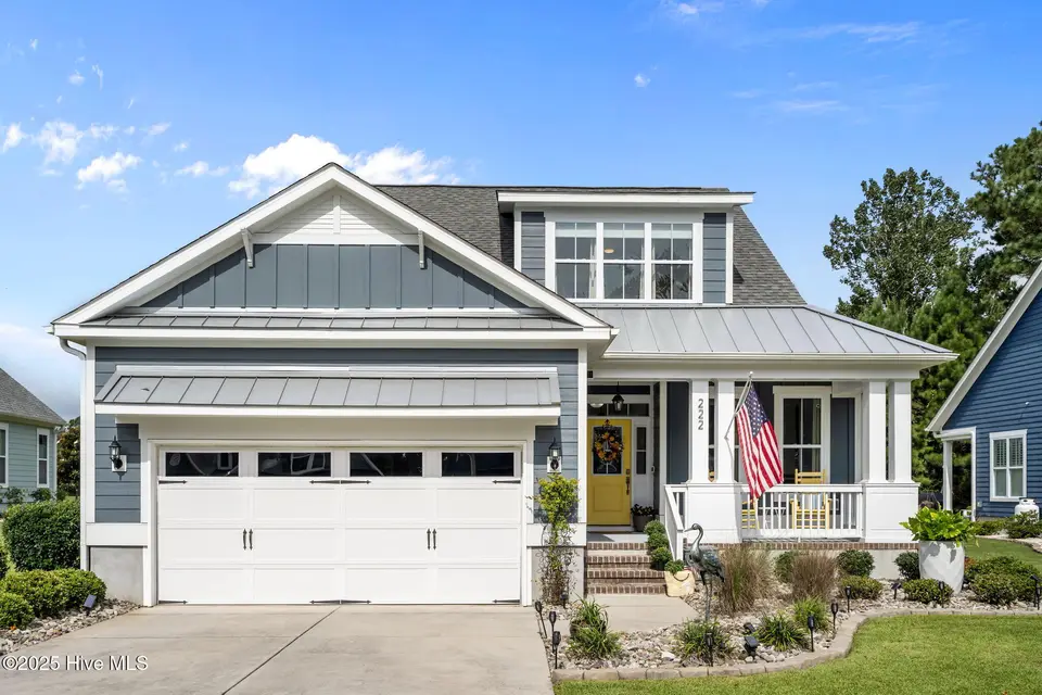 222 Twining Rose Lane, Holly Ridge, NC 28445 – photo 1 of 62: Front Elevation