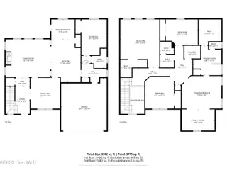 118 Sandy Springs Road, Aberdeen, NC 28315 – photo 2: Floor Plan combined