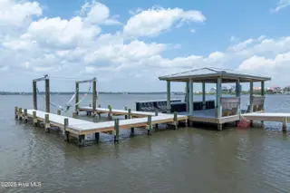 601 New River Inlet Road, North Topsail Beach, NC 28460 – photo 13: 601 New River Inlet Road - Aerial - Edit