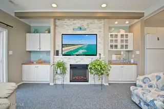 2804 Pier Pointe Drive 7a1, Emerald Isle, NC 28594 – photo 4: Fireplace