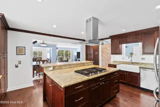 97 Lakeview Drive, Whispering Pines, NC 28327 – photo 5: Kitchen with Center Island