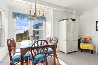 2801 Pier Pointe Drive B2, Emerald Isle, NC 28594 – photo 10: Dining Area with Direct Ocean Views