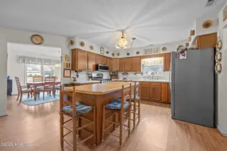 1601 River Bluff Road, Morehead City, NC 28557 – photo 4: Kitchen and dining view
