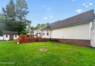 2917 Ellsworth Drive, Greenville, NC 27834 – photo 20: Back of home