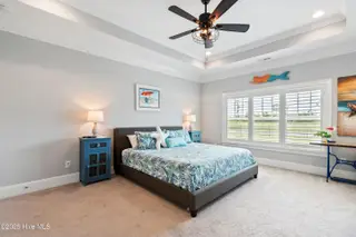 1353 Dunes Boulevard SW, Ocean Isle Beach, NC 28469 – photo 19: Owner's suite with a view!
