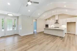 272 Crooked Gulley Circle, Sunset Beach, NC 28468 – photo 8: LR to kitchen