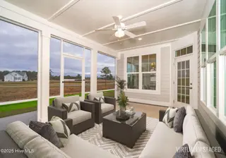105 Windswept Lane, Beaufort, NC 28516 – photo 4: Spacious Screened Porch