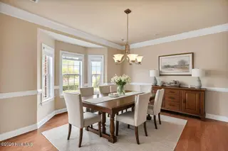 3516 Gladehill Lane, Leland, NC 28451 — 3-bedroom townhome in Brunswick Forest, Leland, NC, photo 7 of 68: 3516 Gladehill Lane Dining Room VS
