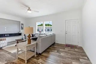 435 Pine Hill Road, West End, NC 27376 — 3-bedroom manufactured home, West End, NC, photo 4 of 28: 435 living-room