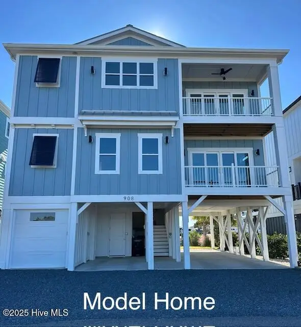 938 Ocean Boulevard W, Holden Beach, NC 28462 — 4-bedroom home, Holden Beach, NC, photo 1 of 7: Model Home