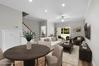 233 Cline Way Unit 106, Beaufort, NC 28516 – photo 7: Open Dining and Living