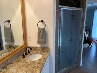 1418 Spencer Avenue, New Bern, NC 28560 – photo 15: Shower in Master bath