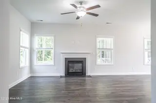 3155 Wilton Way, Vass, NC 28394 – photo 4: Living Room with Fireplace