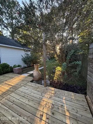 637 Lanvale Hills Circle, Leland, NC 28451 — 3-bedroom home in Lanvale Trace, Leland, NC, photo 11 of 15: Raised Deck
