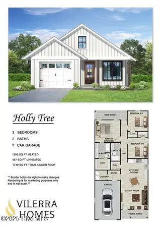 1152 Watts Landing Road, Hampstead, NC 28443 – photo 15: 1152 Floor Plan