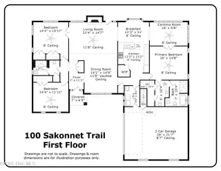 100 Sakonnet Trail, Pinehurst, NC 28374 – photo 7: 100 Sakonnet Trail_First Floor_page-0001
