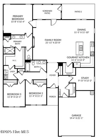 2028 Oakton Drive, Southport, NC 28461 – photo 5: Summit 16 Floorplan