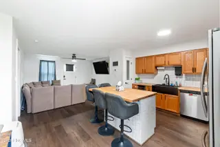 143 Sutton Drive, Elizabeth City, NC 27909 – photo 8: 143 Sutton Drive Kitchen-Living Room