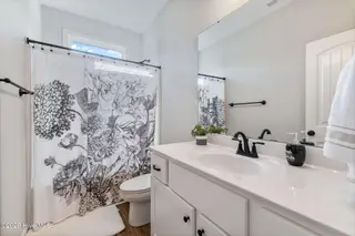9001 Fox Trot Circle, Middlesex, NC 27557 – photo 18: 18-Hall Bathroom