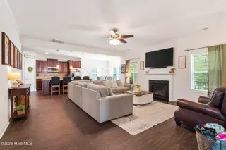 530 Avenue Of The Carolinas, Carthage, NC 28327 – photo 12: Living Room with Gas Fireplace