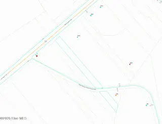 0.82ac Hines Stump Sound Church Road, Holly Ridge, NC 28445 — lot, Holly Ridge, NC, photo 15 of 16: ONWASA Water Line & Hydrant Map