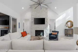 32 Chestertown Drive, Pinehurst, NC 28374 – photo 10: Living Room with Gas Fireplace