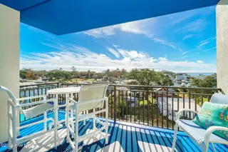 4425 Arendell Street 303 Harborside Club At 70 West, Morehead City, NC 28557 – photo 3: Covered porch w/ great water views