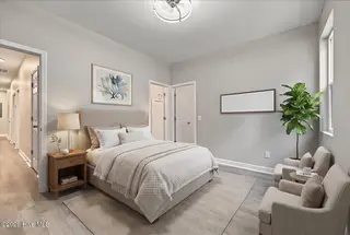 1005 Queen Street, Wilmington, NC 28401 — 3-bedroom home in Downtown, Wilmington, NC, photo 3 of 52: 37-virtual staging bedroom