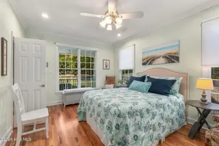 165 Cedar Lane, Newport, NC 28570 — 3-bedroom home in Gull Harbor, Newport, NC, photo 16 of 48: Primary Bedroom w/ Natural Light