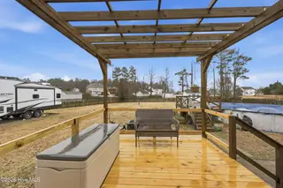 101 Majesty Court, Elizabeth City, NC 27909 – photo 5: 101 Majesty Ct decking in back just off