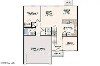4254 Angus Court, Bailey, NC 27807 – photo 3: Gardner_1stFlr