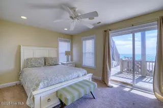 1302 New River Inlet Road, North Topsail Beach, NC 28460 – photo 7: The Greenwood Bedroom 3 Ocean Side Views
