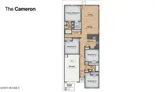 1234 Skystone Loop NE Lot 72, Supply, NC 28462 — 4-bedroom home in Lockwood Landing, Supply, NC, photo 3 of 48: Cameron_EXP Floorplan