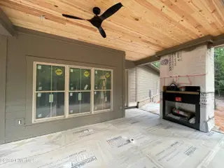 3 Hemlock Court, Pinehurst, NC 28374 – photo 16: Back Porch Fireplace