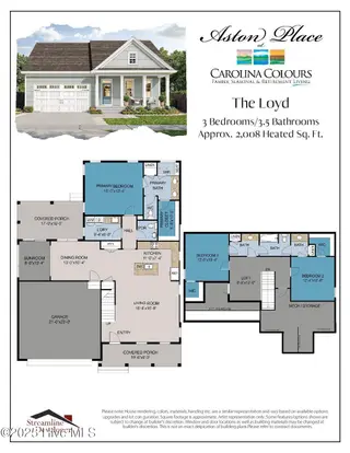 2008 Brighton Drive, New Bern, NC 28562 – photo 2: Loyd Cutsheet-page-001