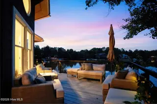 4 Westlake Pointe Drive, Pinehurst, NC 28374 — 3-bedroom home in Westlake Pointe, Pinehurst, NC, photo 8 of 27: decksunsetwestlake