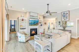 1388 Dunes Boulevard SW, Ocean Isle Beach, NC 28469 – photo 12: GREAT ROOM OUT TO FRONT