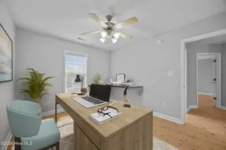 106 Bobwhite Circle, Cape Carteret, NC 28584 – photo 21: Virtually Staged Bedroom/Office Space