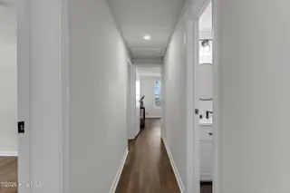 567 Blount Road, Elizabeth City, NC 27909 – photo 10: Hallway leading to bed and bathrooms