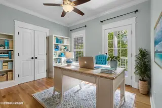 1134 N Shore Drive, Southport, NC 28461 – photo 19: 1134NShoreDr-189 - Home Office - Coastal