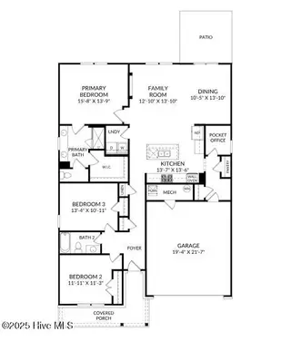 4119 Balboa Avenue, Leland, NC 28451 – photo 3: Lot 19 Floor plan