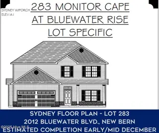 2012 Bluewater Boulevard, New Bern, NC 28562 – photo 7: Front Elevation