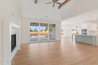 111 Windswept Lane, Beaufort, NC 28516 – photo 3: Open Concept Kitchen/Living/Dining