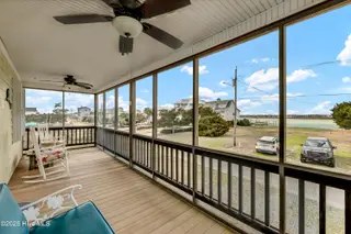 1023 Carolina Boulevard, Topsail Beach, NC 28445 – photo 21: Screened Front Porch