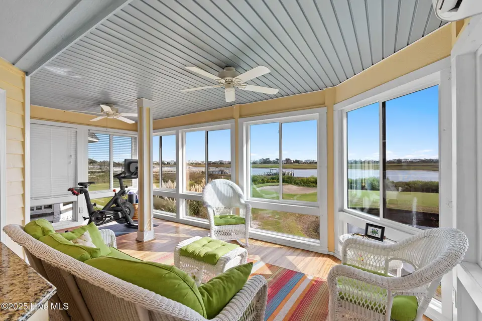 1916 Inlet Village Circle SW Unit 3a, Ocean Isle Beach, NC 28469 — 2-bedroom condo in Inlet Wacche, Ocean Isle Beach, NC, photo 1 of 38: Sunroom